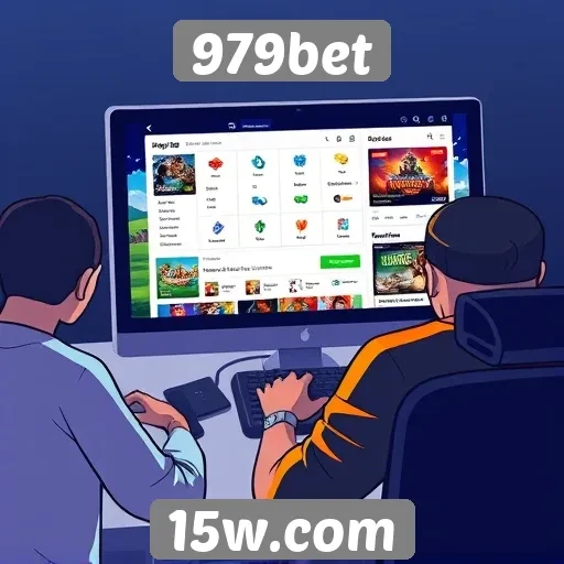 Análise da interface do usuário do site 979bet